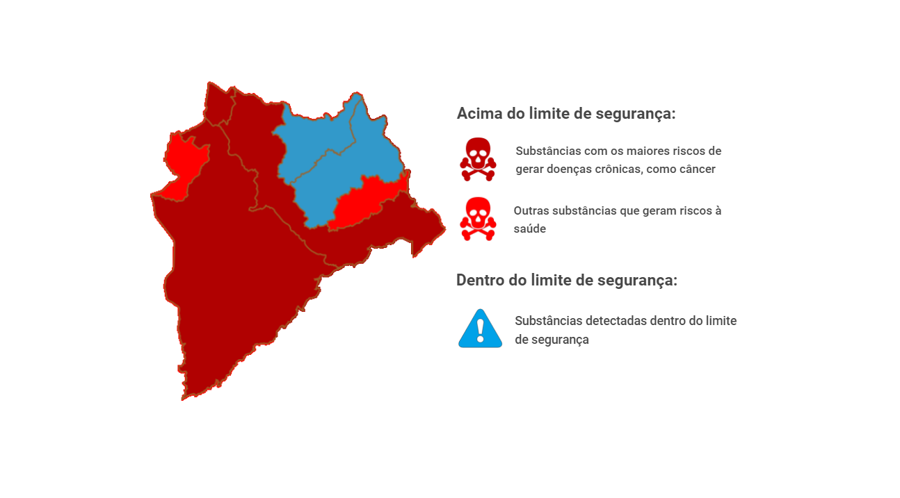 Mapa da Água no ABC